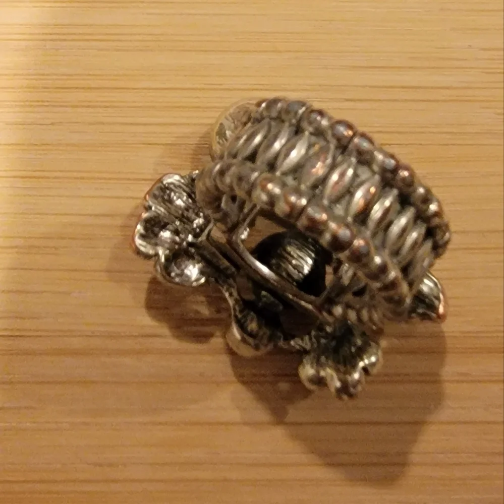 Blue and Silver Ring